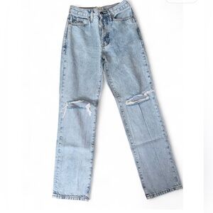 MANGO straight leg jean